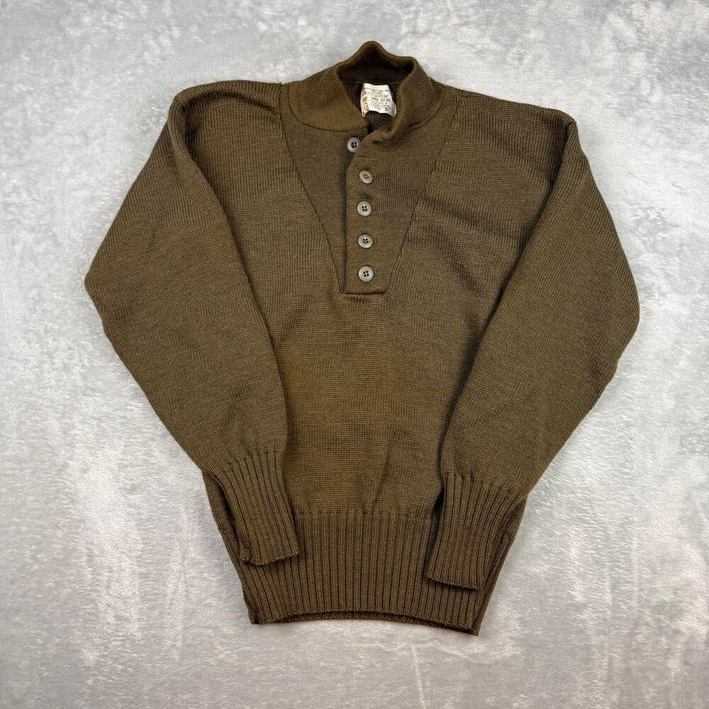 Unbranded Men's Brown and Khaki Jumper